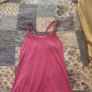 Pink athletic dress